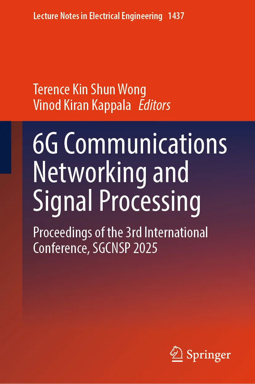 Cover: 6G Communications Networking and Signal Processing (E-Book)