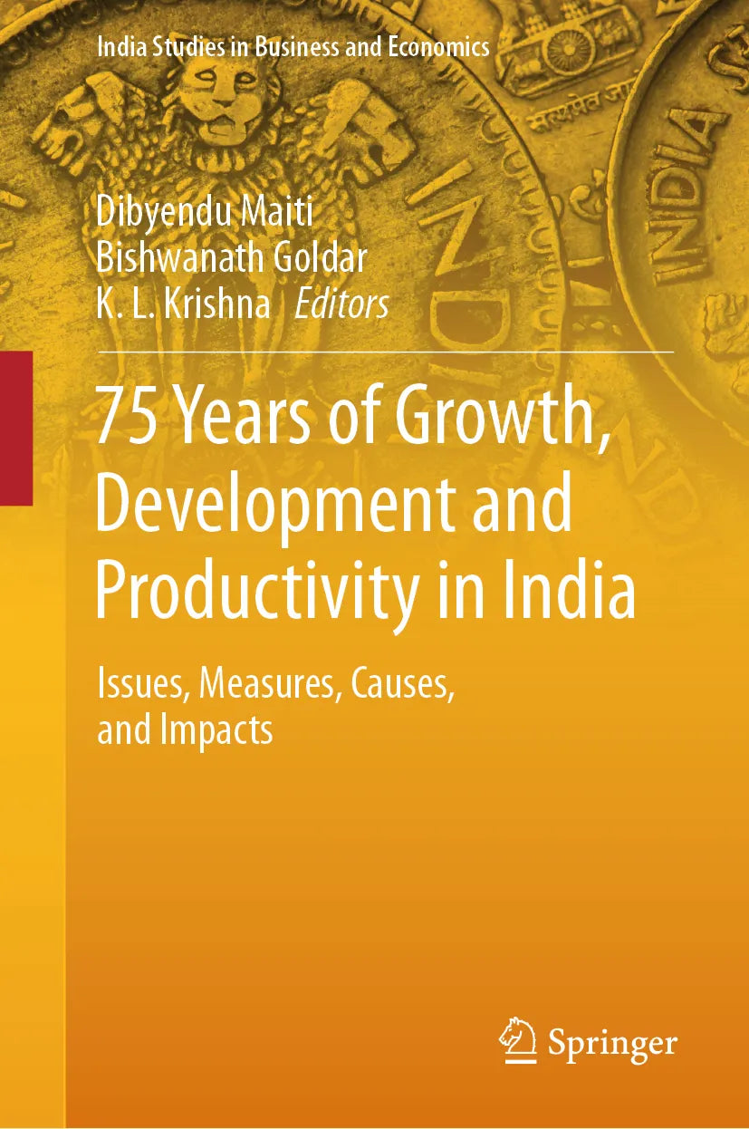 Cover: 75 Years of Growth, Development and Productivity in India (E-Book)