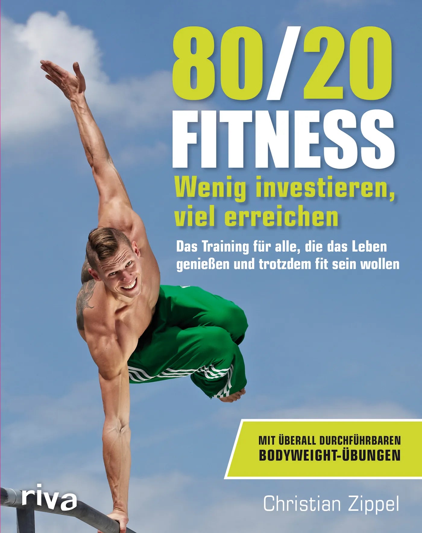 Buchcover von '80/20-Fitness' - Taschenbuch von Christian Zippel