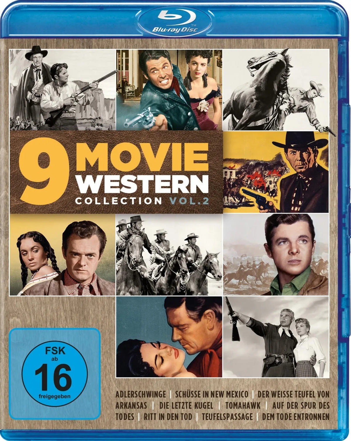 9 Movie Western Collection - Vol. 2 - Blu-ray Disc