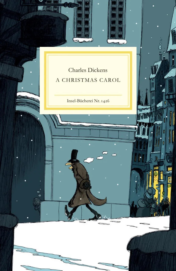 Buchcover von 'A Christmas Carol' - Gebundene Ausgabe von Charles Dickens