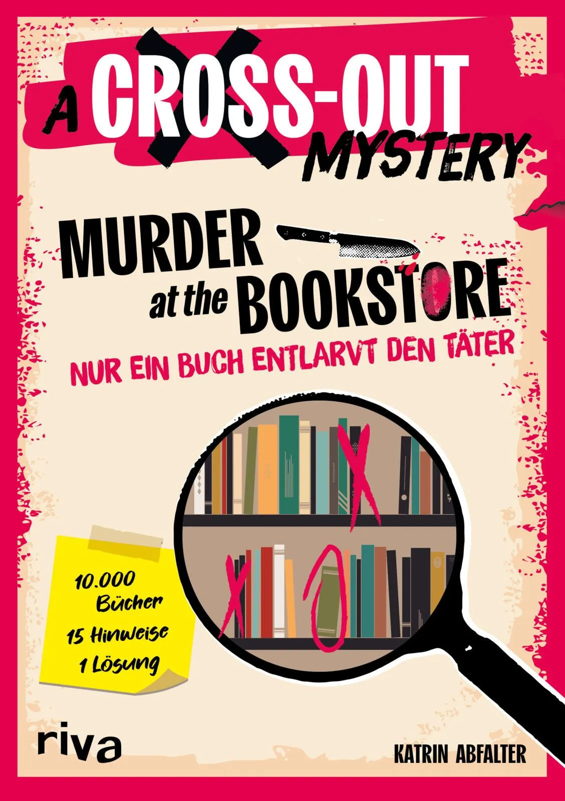 Cover: A Cross-Out-Mystery: Murder at the bookstore (Taschenbuch) von Katrin Abfalter