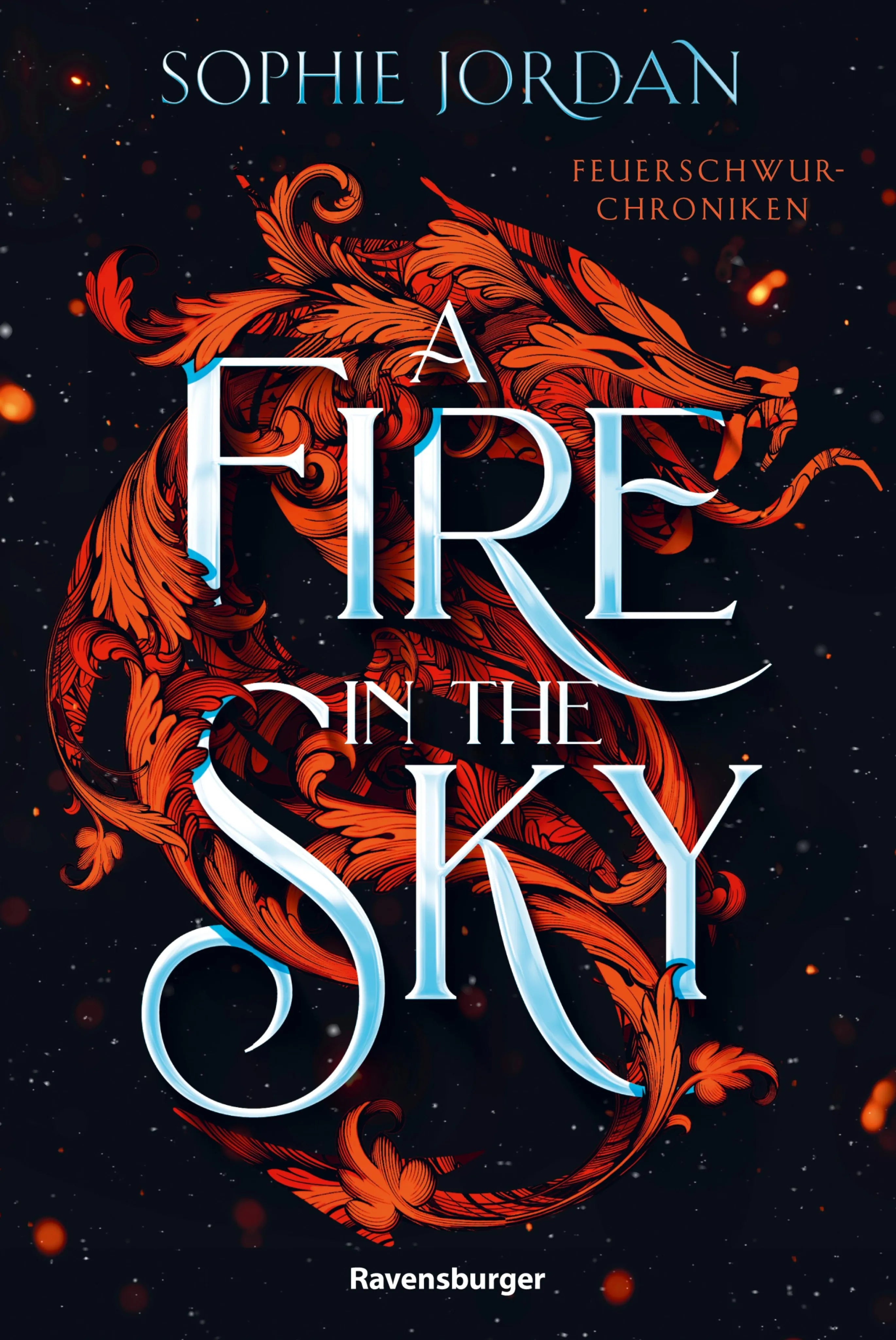 Cover: A Fire in the Sky - Feuerschwur-Chroniken, Band 1 (E-Book) von Sophie Jordan