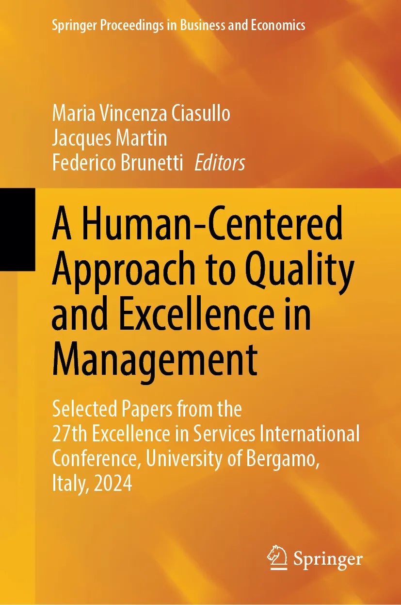 Cover: A Human-Centered Approach to Quality and Excellence in Management (E-Book)