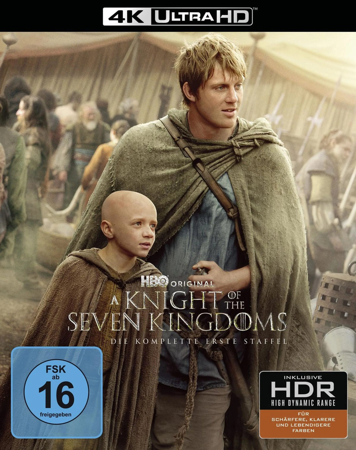 4K UHD Blu-ray-Cover: A Knight of the Seven Kingdoms - A Game of Thron. Regie: Harris Owen