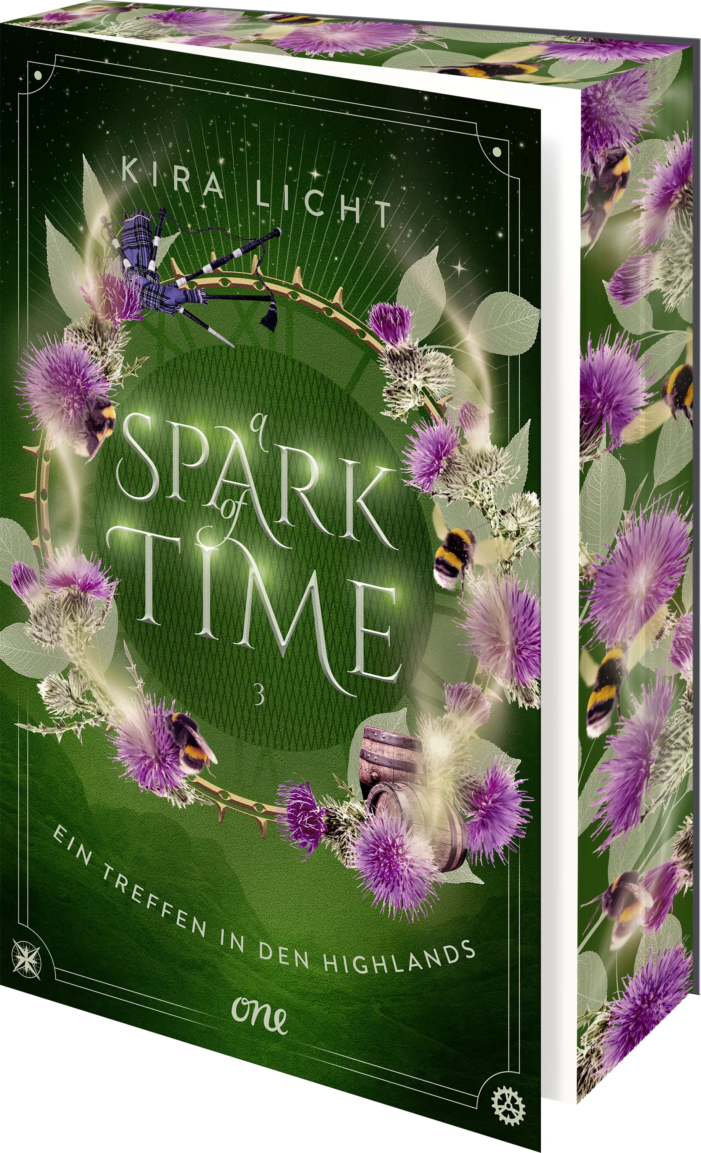 Buchcover von 'A Spark of Time - Ein Treffen in den Highlands' - Paperback von Kira Licht