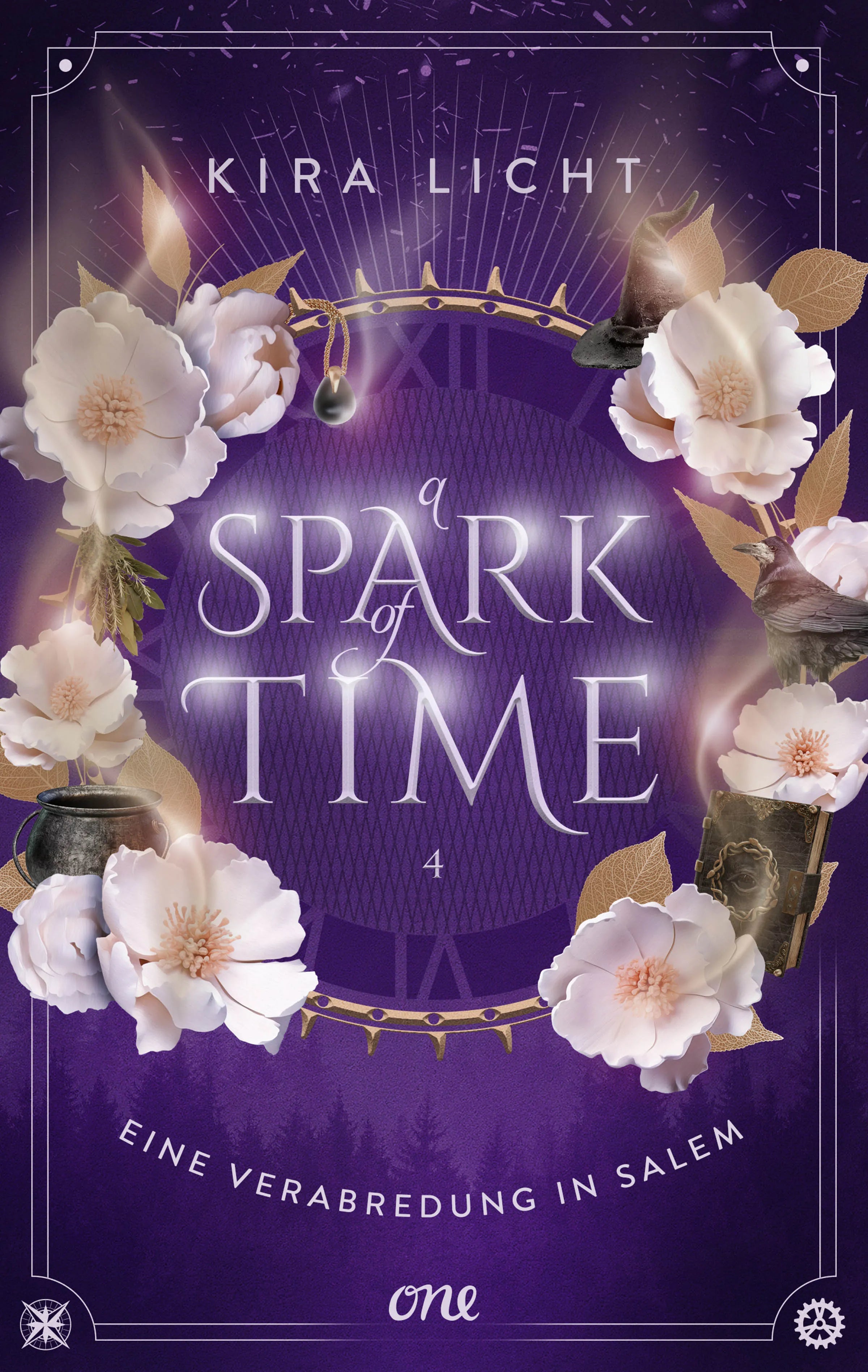 Cover: A Spark of Time - Eine Verabredung in Salem (E-Book) von Kira Licht