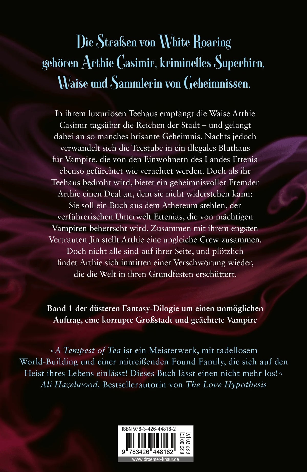 Rückseite: A Tempest of Tea (Hardcover)