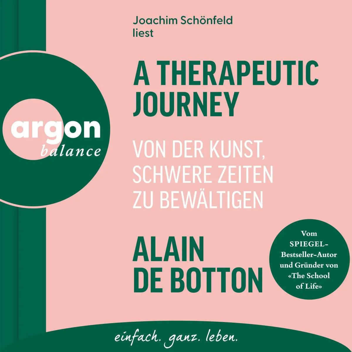 Cover: A Therapeutic Journey (Hörbuch Download) von Alain de Botton