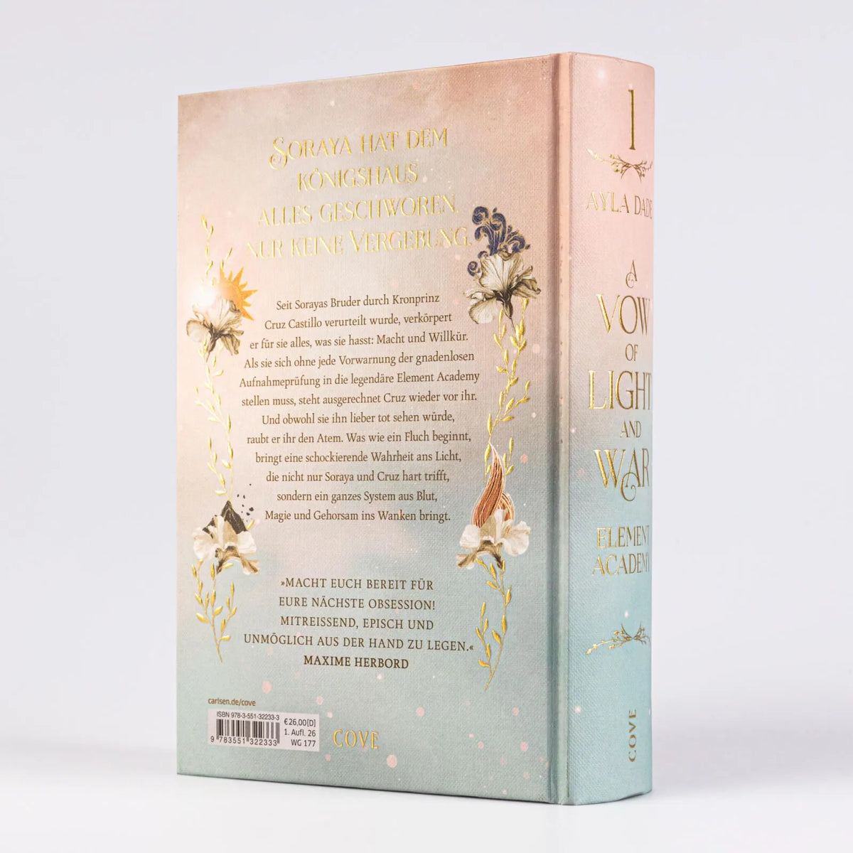 Detailansicht: A Vow of Light and War (Hardcover)