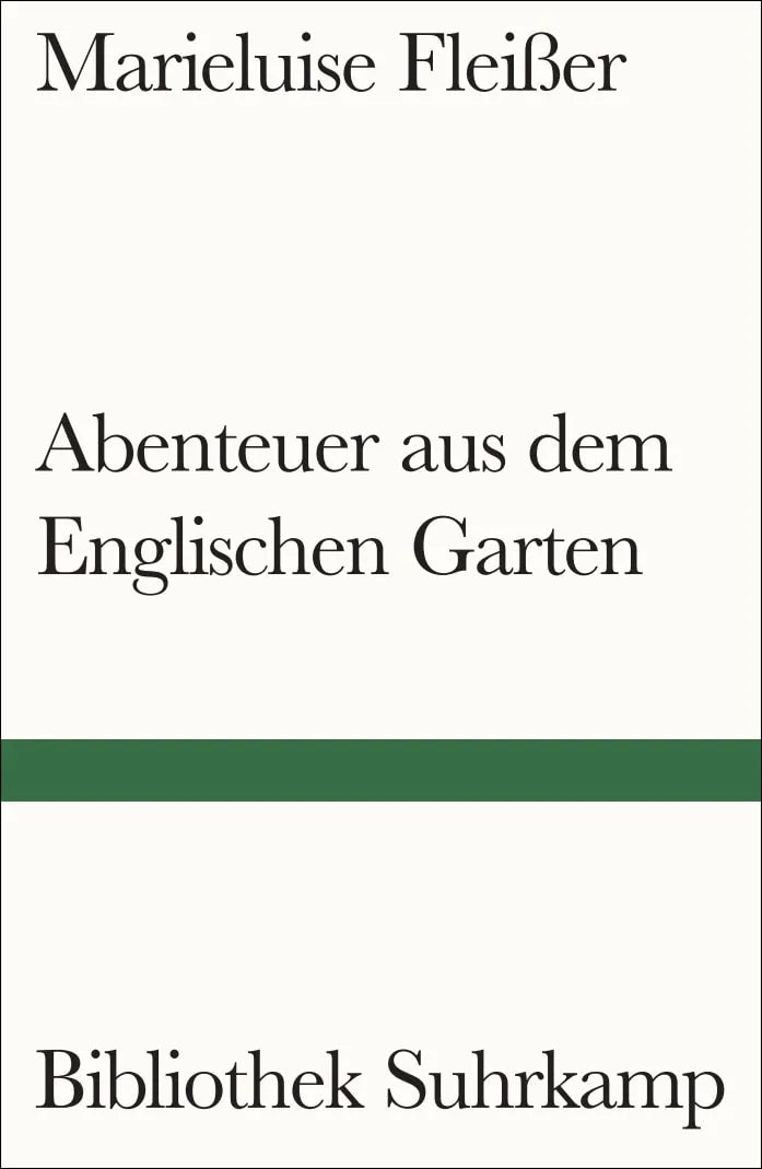 Buchcover von 'Abenteuer aus dem Englischen Garten' - Taschenbuch von Marieluise Fleißer