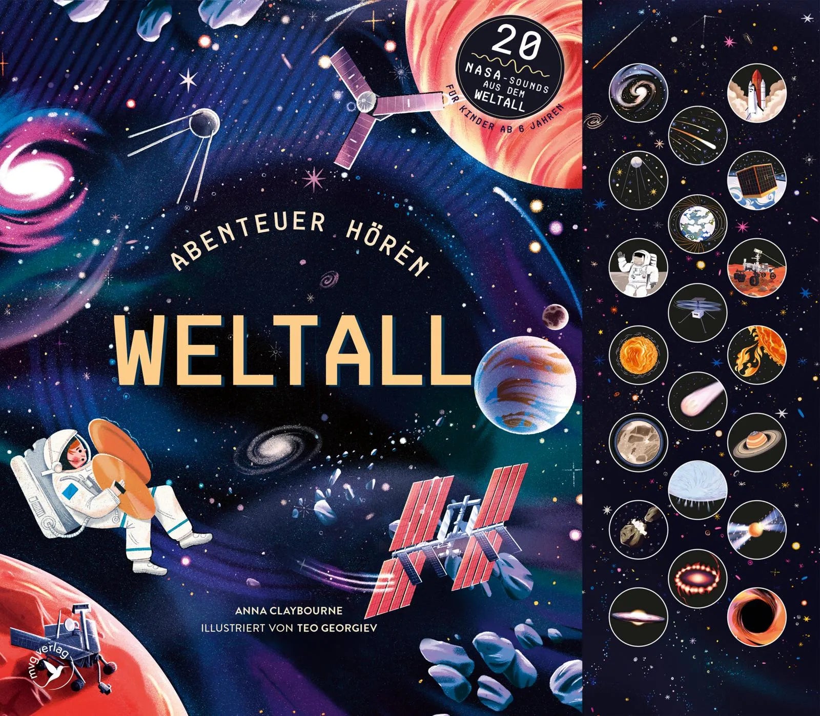 Cover: Abenteuer Hören: Weltall (Hardcover) von Anna Claybourne