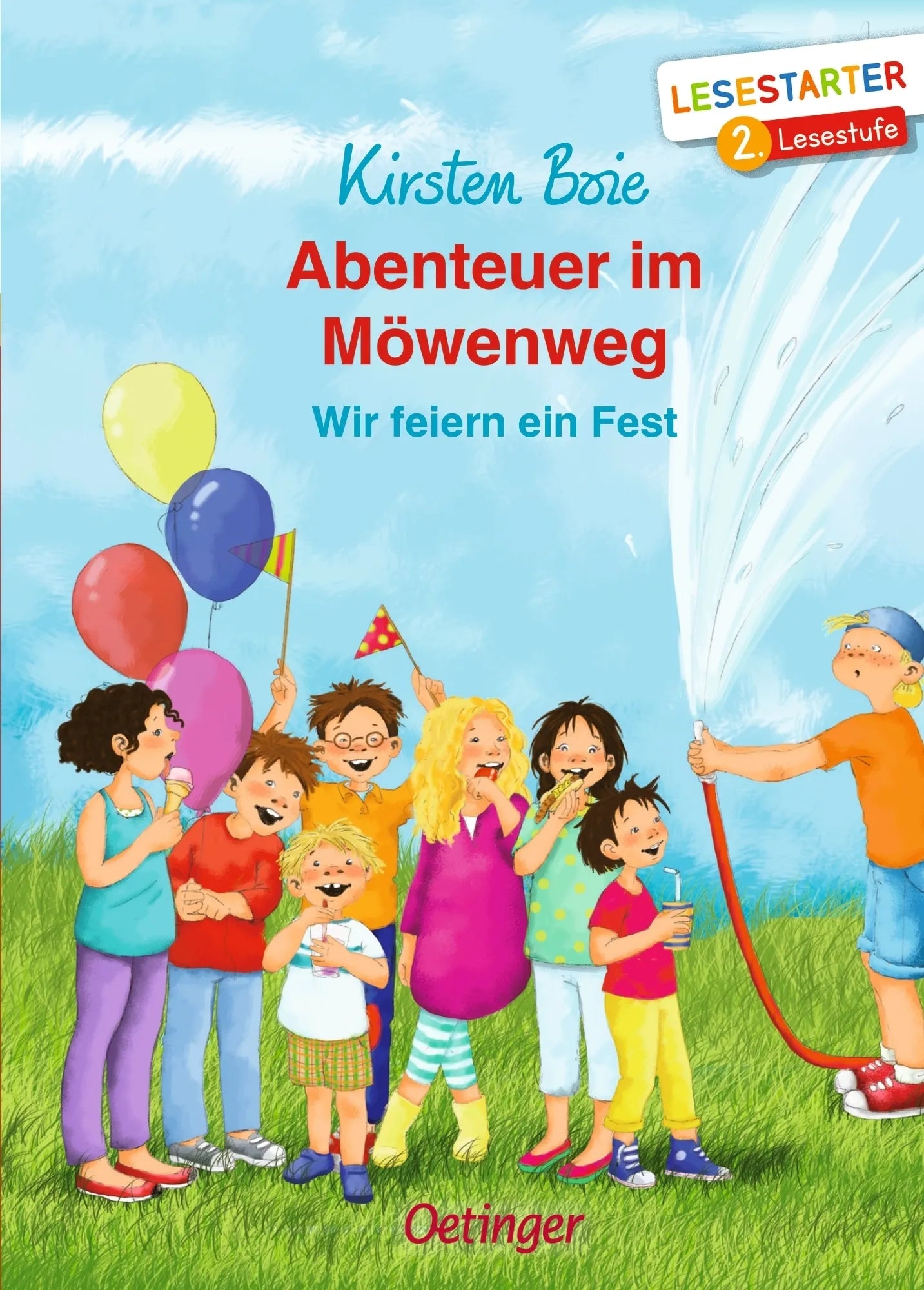 Buchcover von 'Abenteuer im Möwenweg. Wir feiern ein Fest' - Gebundene Ausgabe von Kirsten Boie