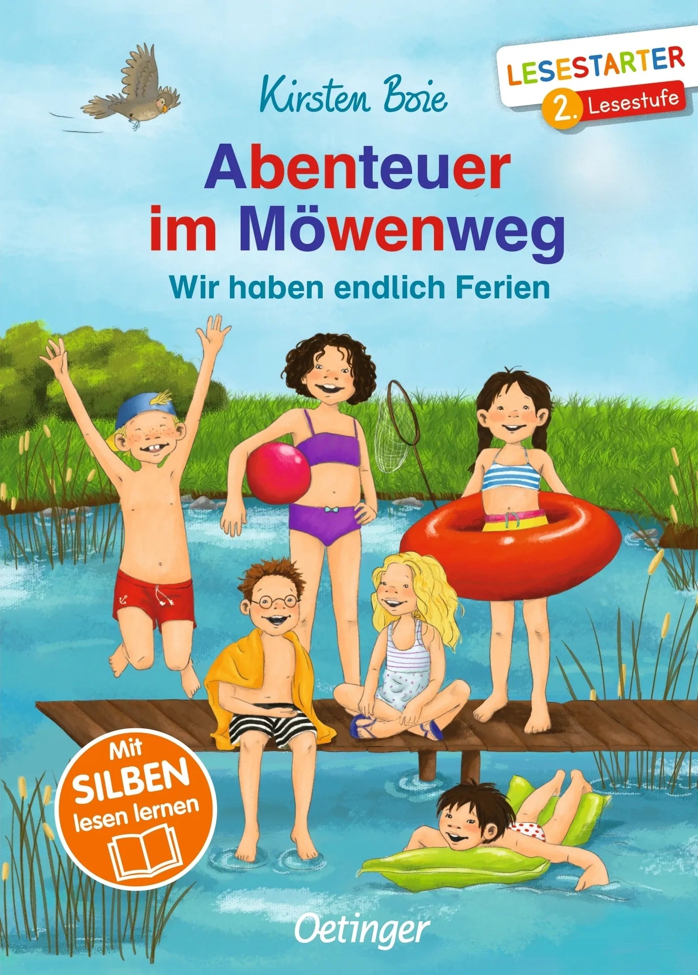 Buchcover von 'Abenteuer im Möwenweg. Wir haben endlich Ferien' - Gebundene Ausgabe von Kirsten Boie