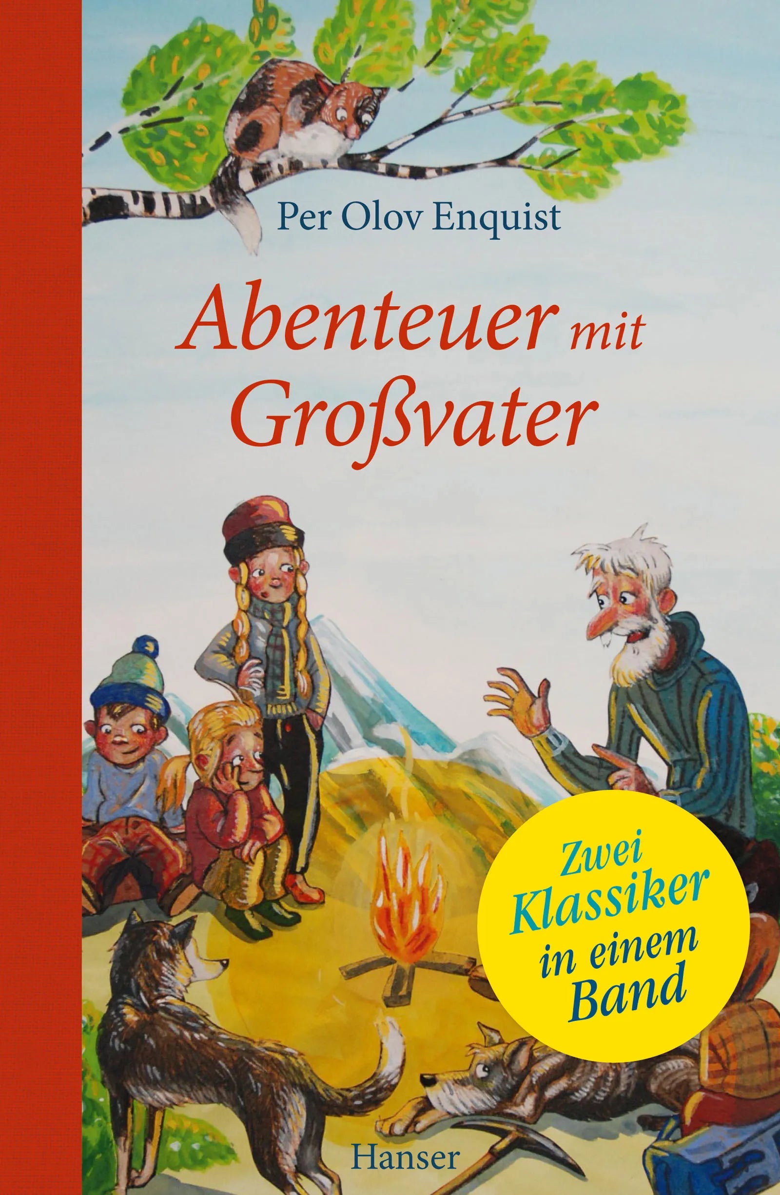 Buchcover von 'Abenteuer mit Großvater' - Gebundene Ausgabe von Per Olov Enquist