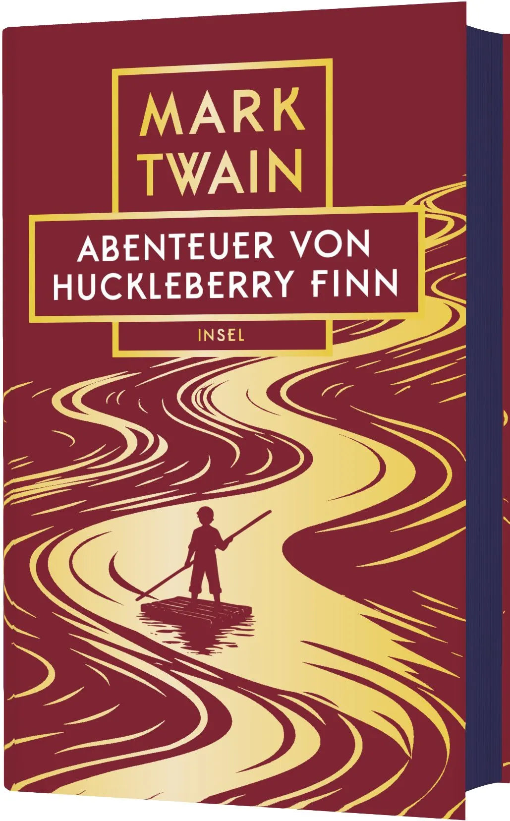 Cover: Abenteuer von Huckleberry Finn (Hardcover) von Mark Twain