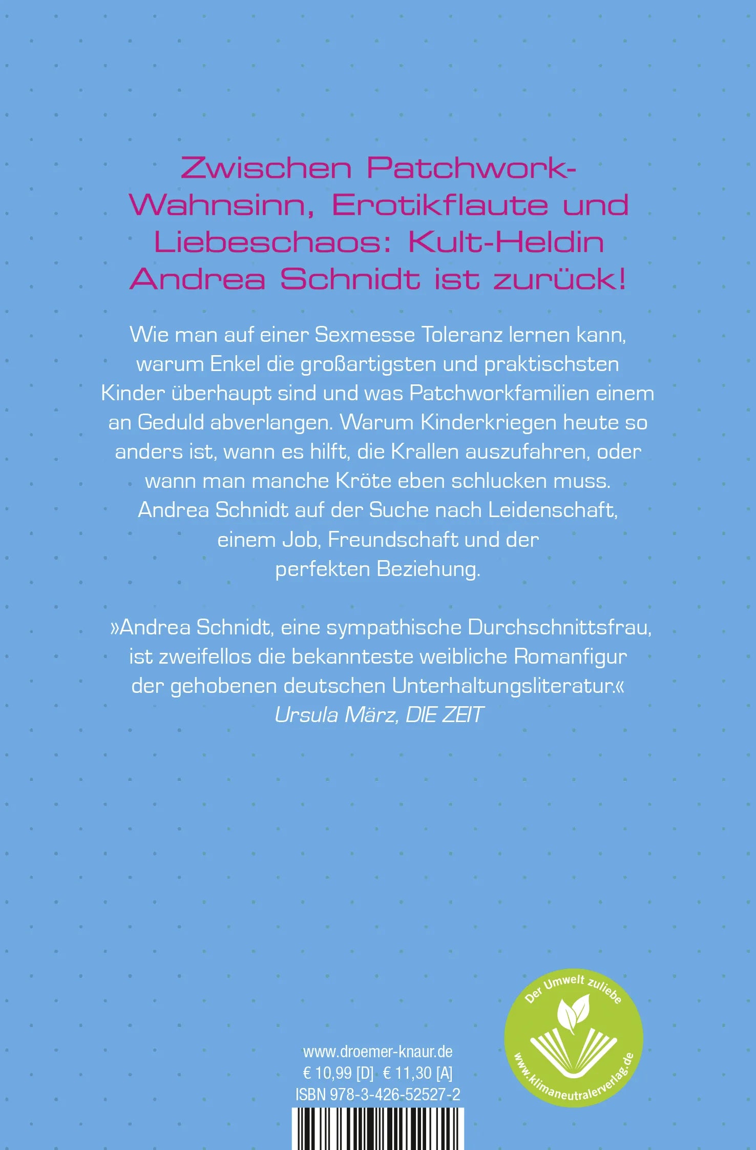 Buchrückseite von 'Abgetaucht' mit Klappentext - Taschenbuch
