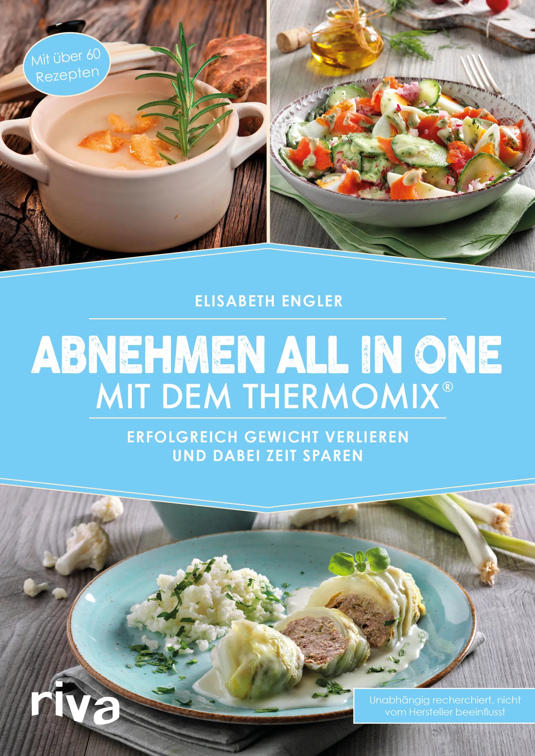 Buchcover von 'Abnehmen all in one mit dem Thermomix®' - Taschenbuch von Elisabeth Engler