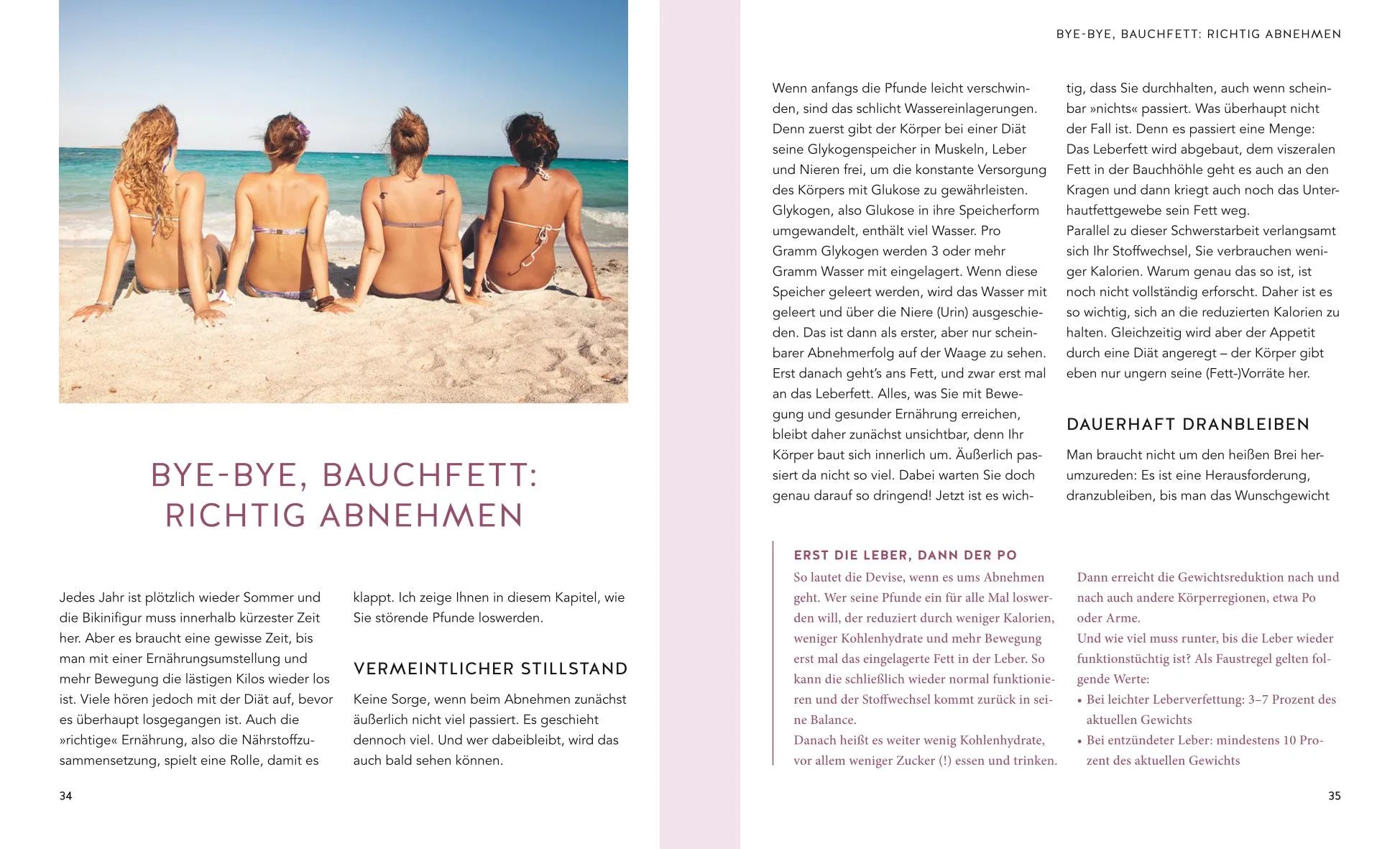 Abbildung von 'Abnehmen am Bauch'