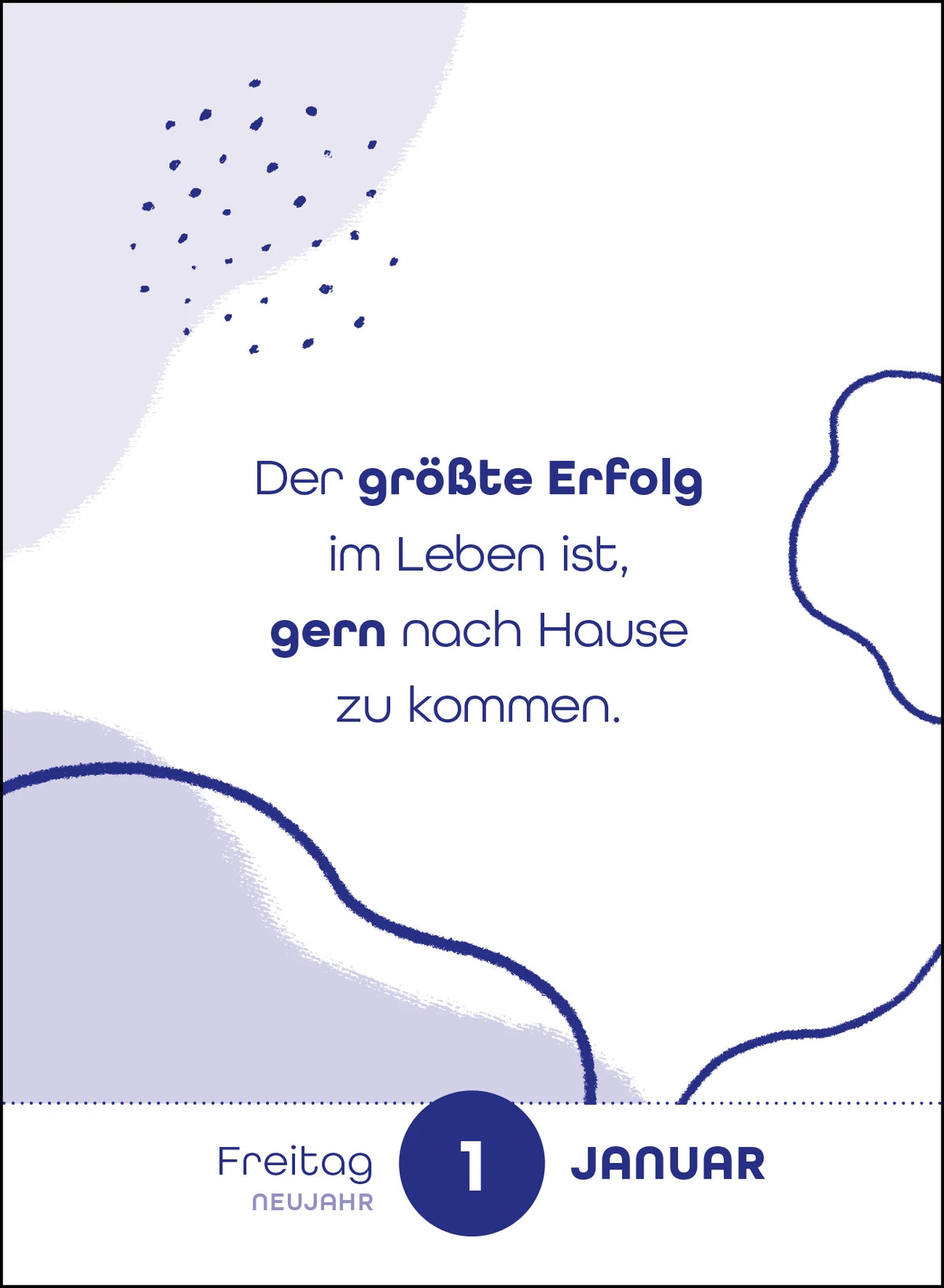 Abreißkalender 2027: Coming Home – Ansicht