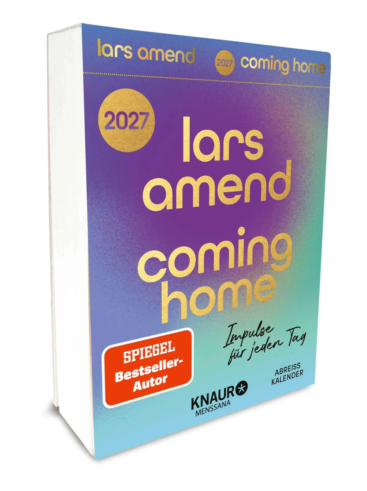 Taschenkalender: Abreißkalender 2027: Coming Home