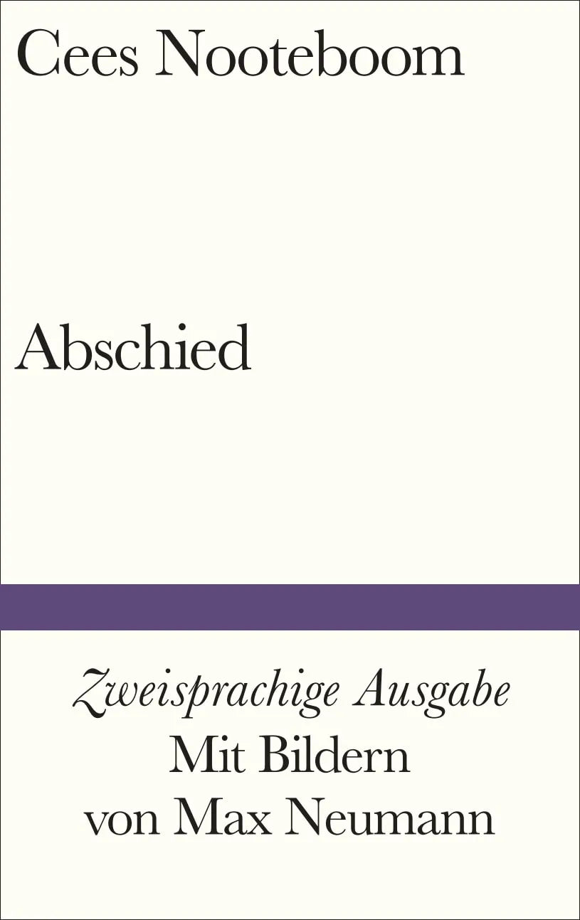 Buchcover von 'Abschied' - Gebundene Ausgabe von Cees Nooteboom