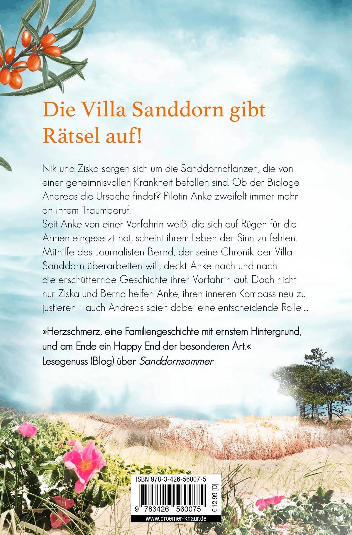 Rückseite: Abschied von der Villa Sanddorn (Taschenbuch)