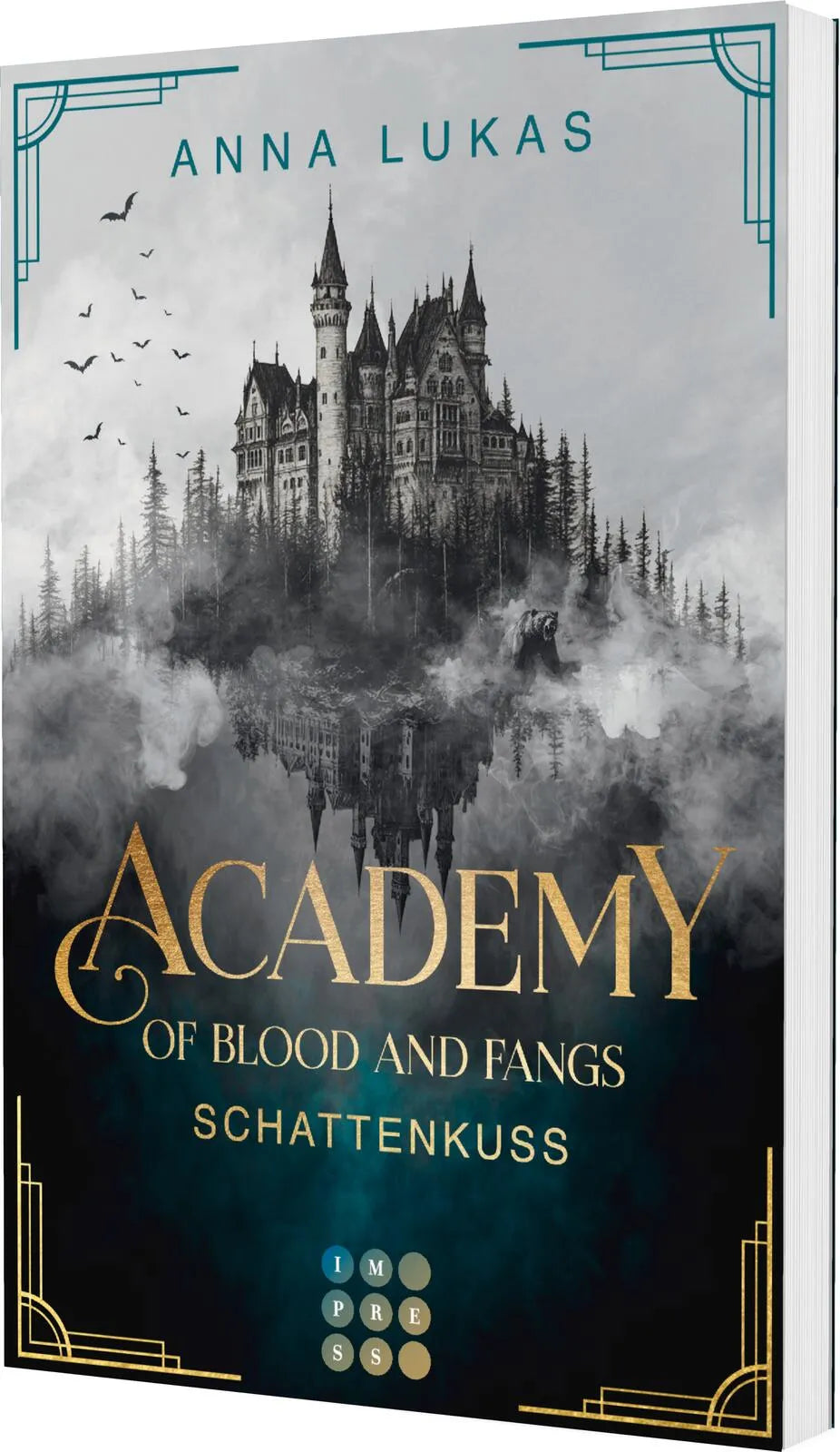 Buchcover von 'Academy of Blood and Fangs 2: Schattenkuss' - Taschenbuch von Anna Lukas