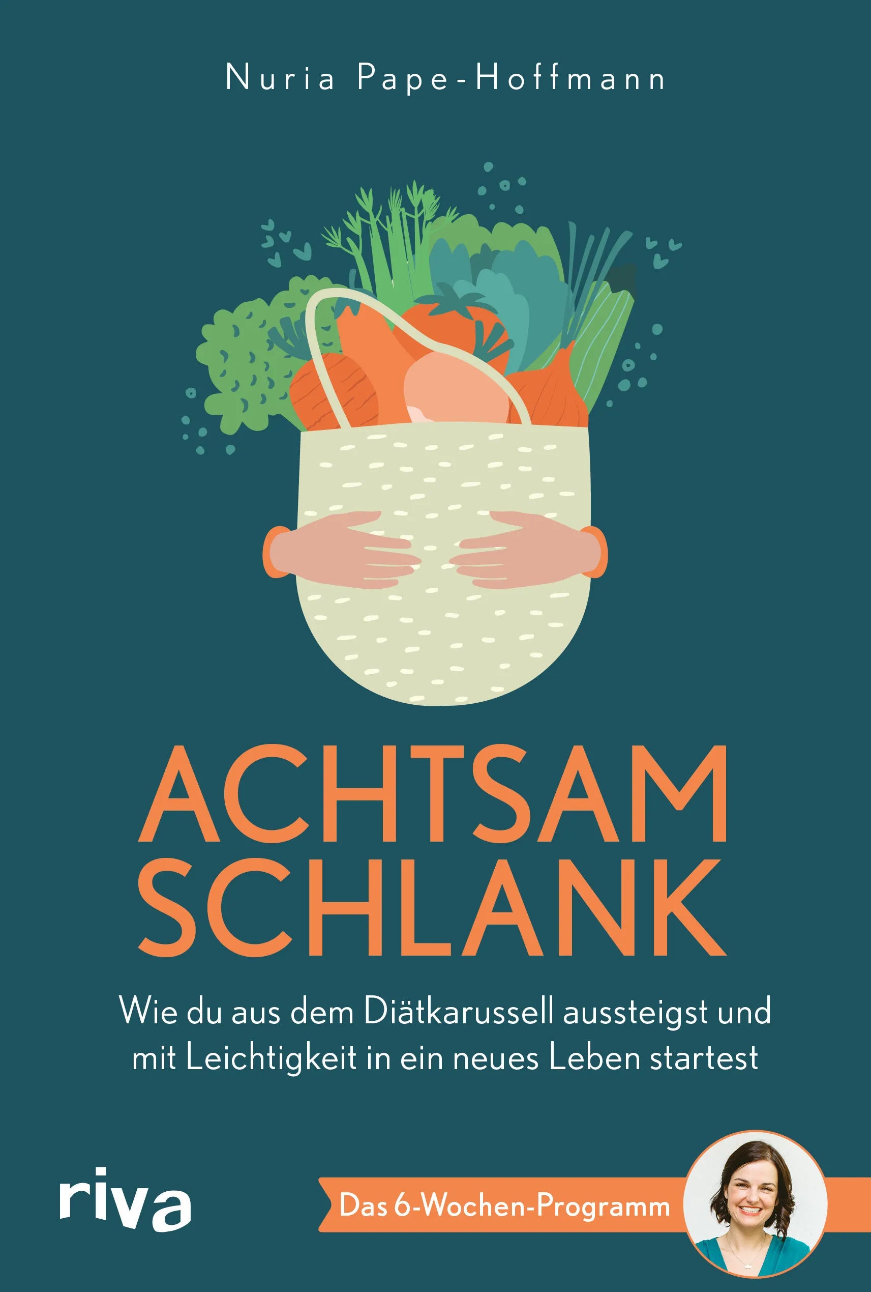 Buchcover von 'Achtsam schlank' - Taschenbuch von Nuria Pape-Hoffmann