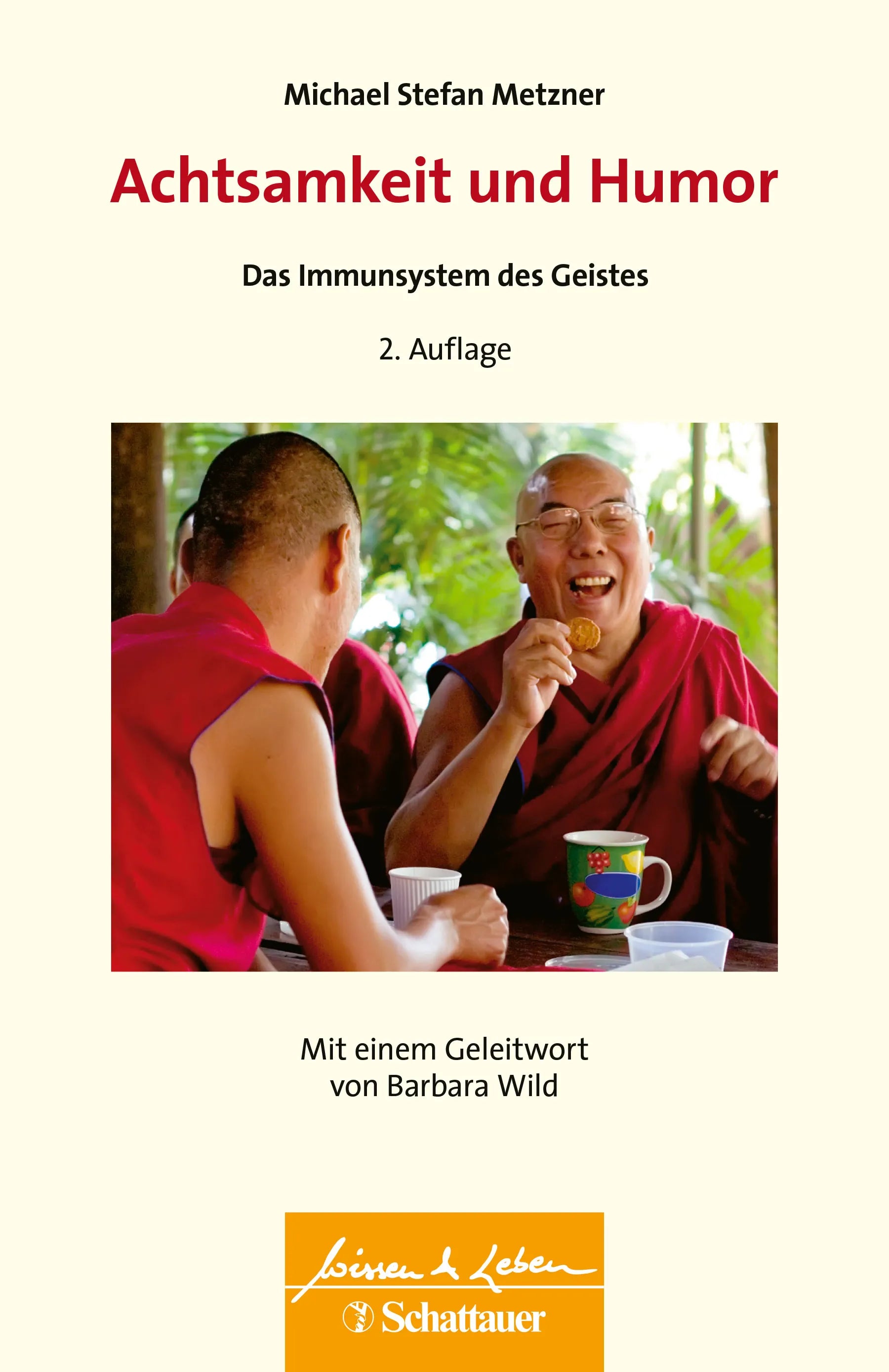 Buchcover von 'Achtsamkeit und Humor' - Paperback von Michael Stefan Metzner
