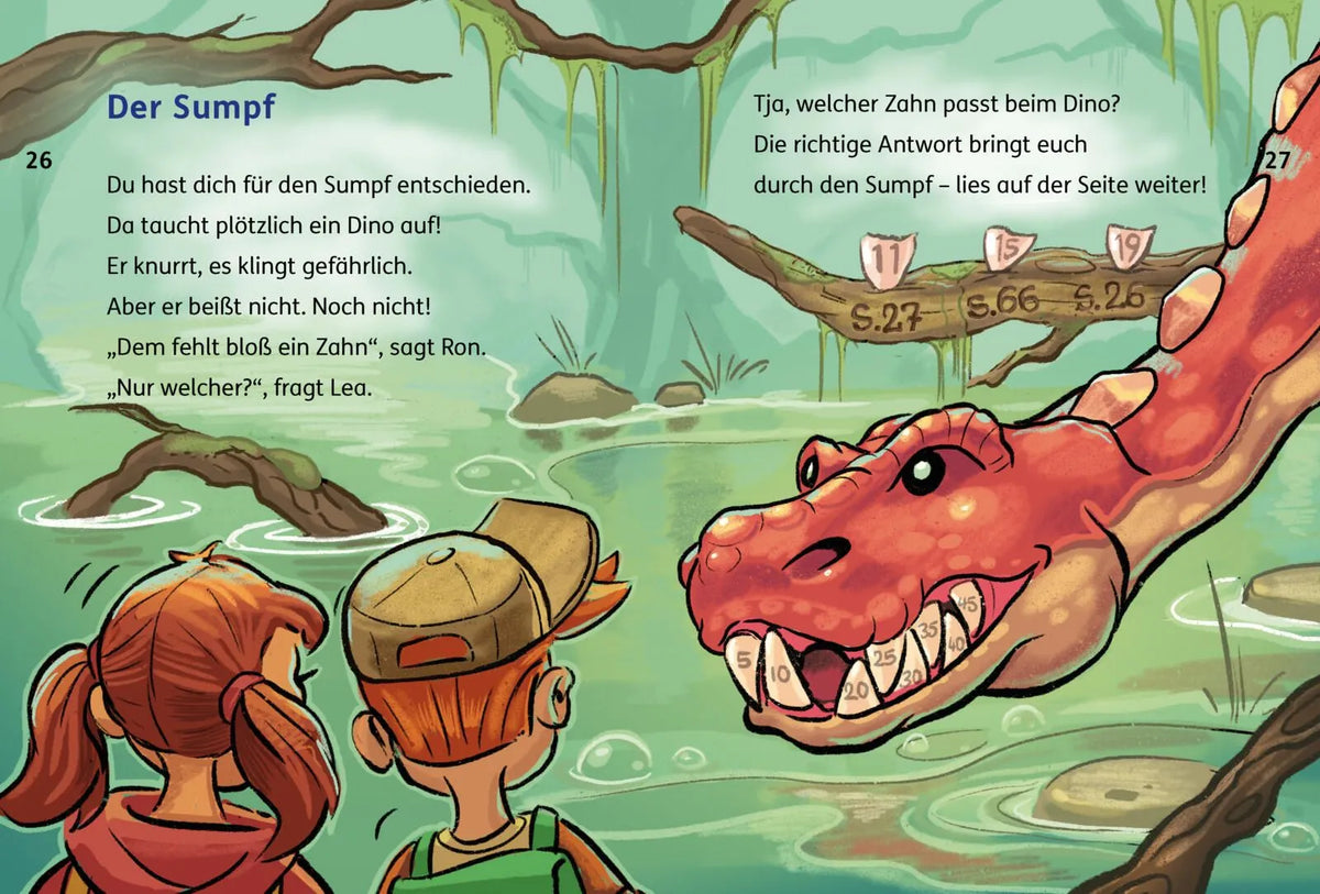 Detailansicht: Achtung!: Dino-Schulweg (Hardcover)