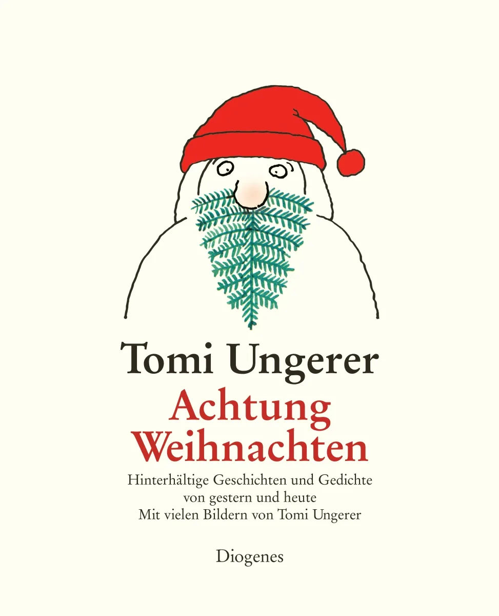 Buchcover von 'Achtung Weihnachten' - Gebundene Ausgabe von Tomi Ungerer