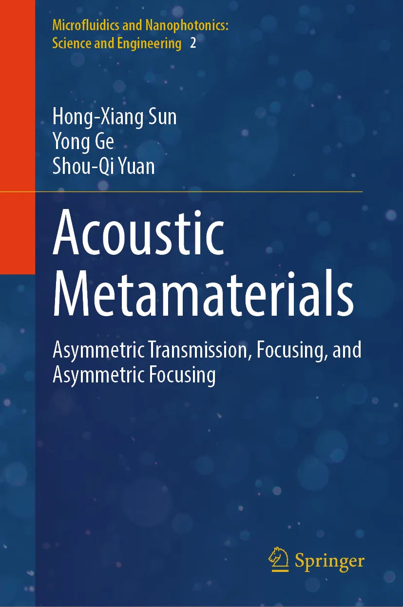 Cover: Acoustic Metamaterials (E-Book) von Hong-Xiang Sun