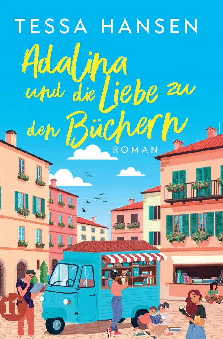 Cover: Adalina und die Liebe zu den Büchern (Taschenbuch) von Tessa Hansen