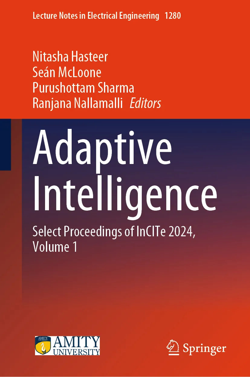 Cover: Adaptive Intelligence (E-Book)
