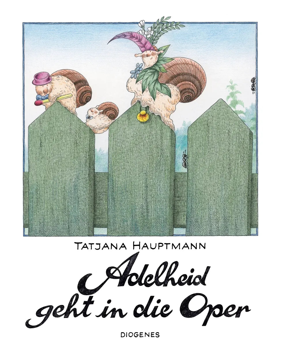 Buchcover von 'Adelheid geht in die Oper' - Gebundene Ausgabe von Tatjana Hauptmann