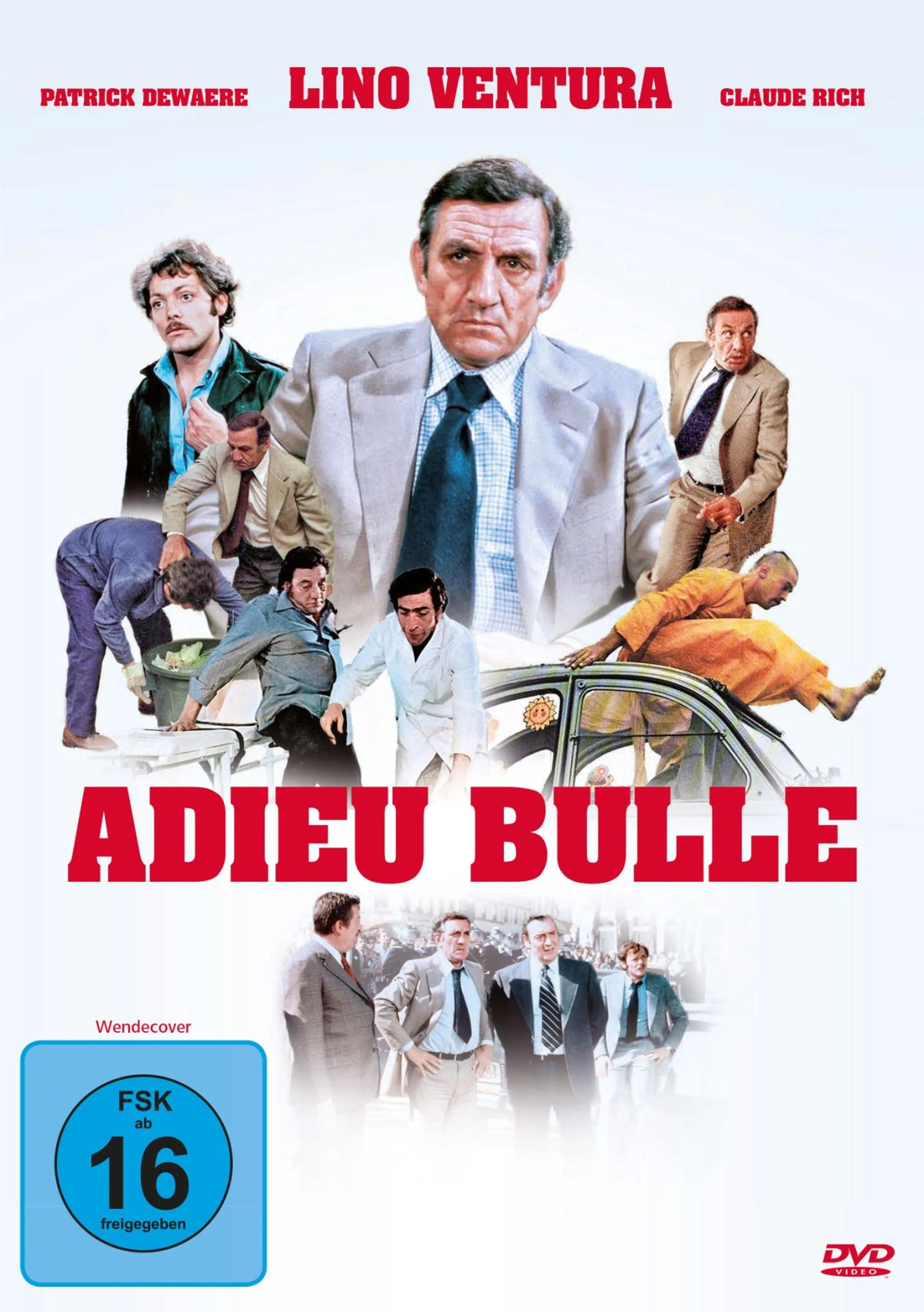DVD-Cover: Adieu Bulle. Regie: Pierre Granier-Deferre