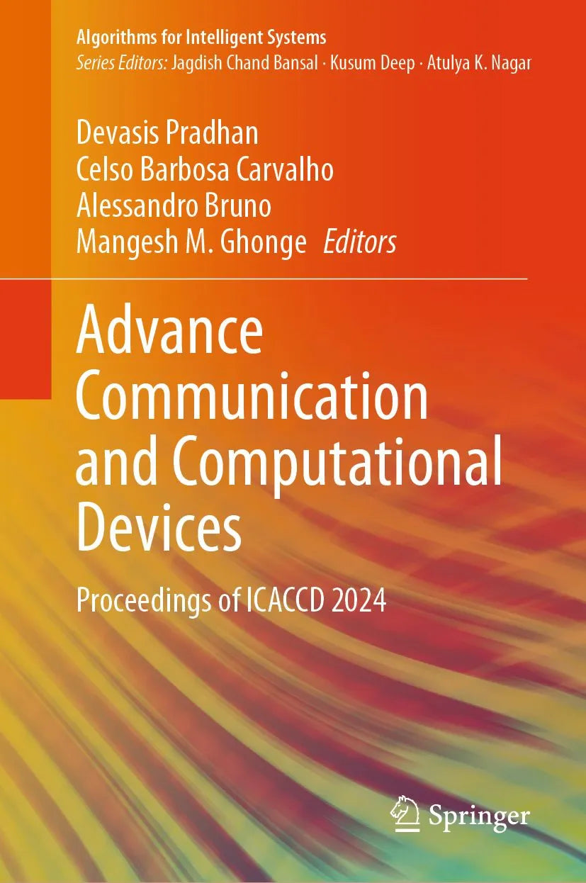 Cover: Advance Communication and Computational Devices (E-Book) von Devasis Pradhan