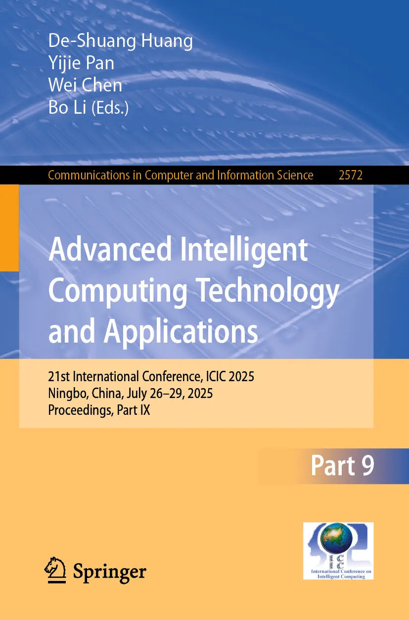 Cover: Advanced Intelligent Computing Technology and Applications (E-Book)