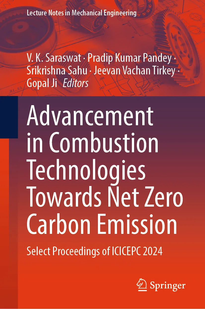 Cover: Advancement in Combustion Technologies Towards Net Zero Carbon Emission (E-Book)