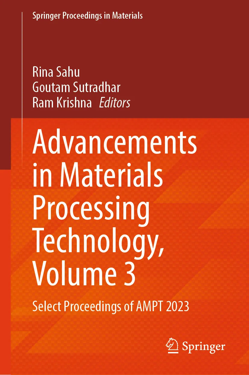 Cover: Advancements in Materials Processing Technology, Volume 3 (E-Book)