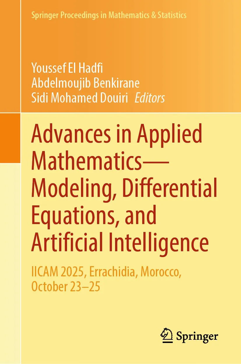 Cover: Advances in Applied Mathematics-Modeling, Differential Equations, and Artificial Intelligence (E-Book) von Youssef El Hadfi