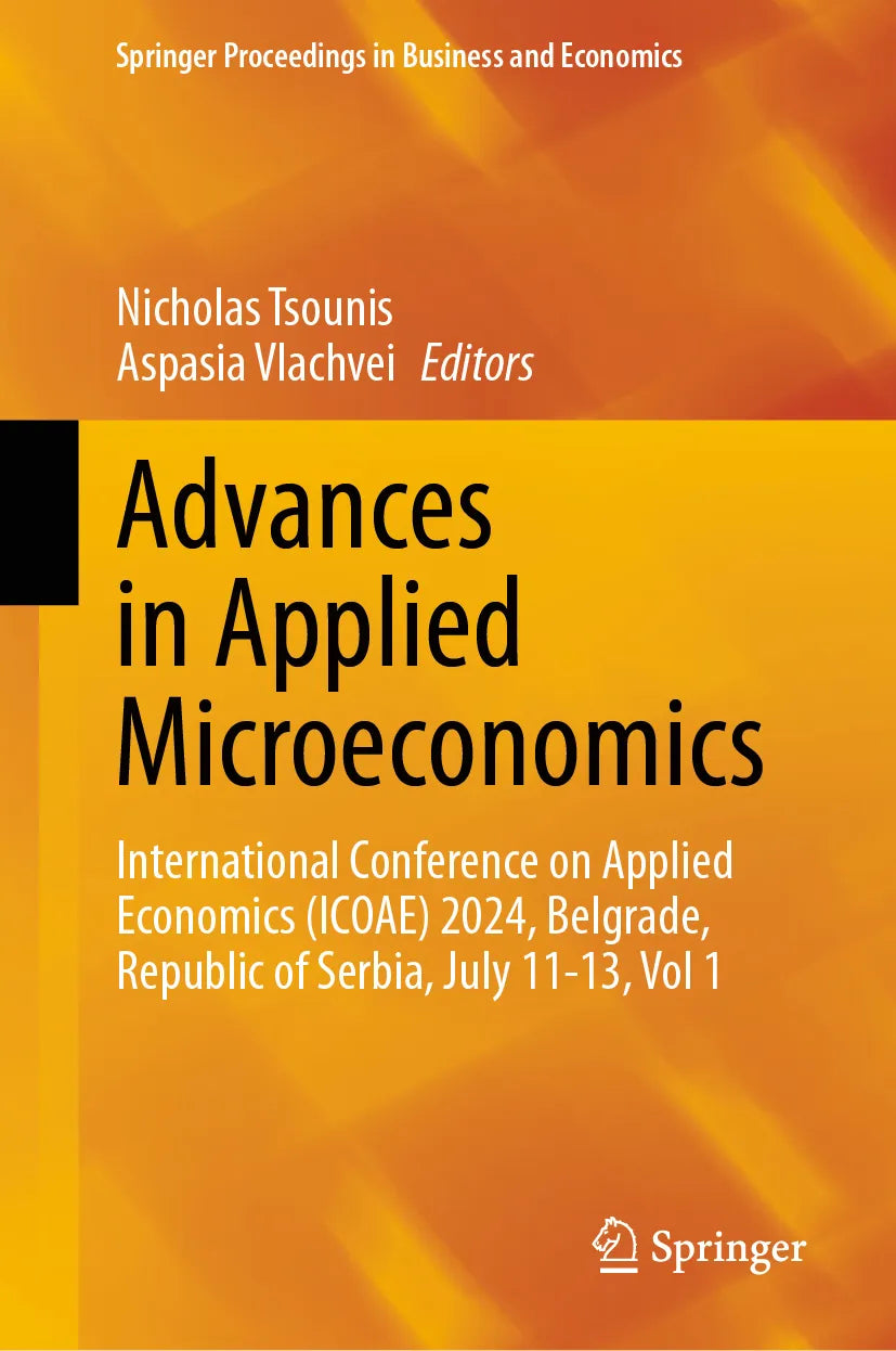 Cover: Advances in Applied Microeconomics (E-Book)
