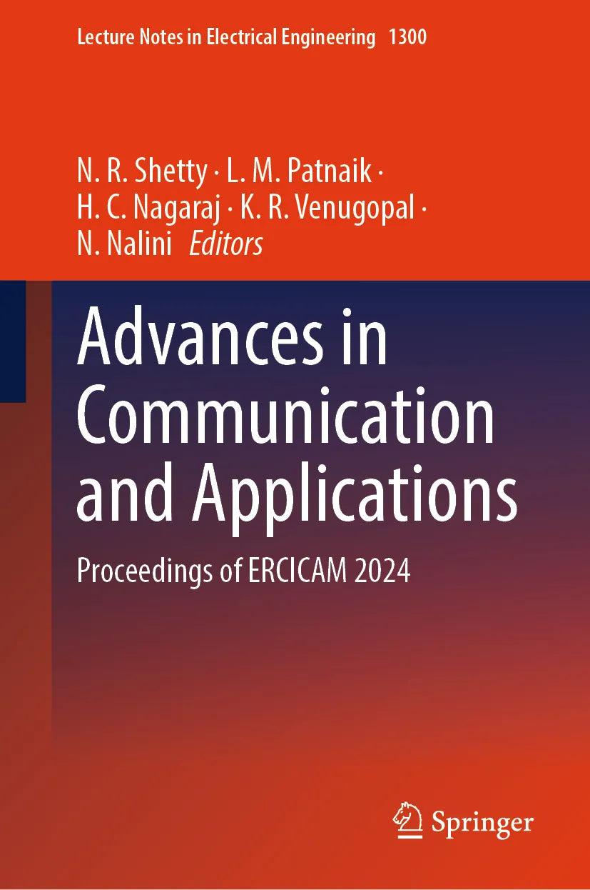 Cover: Advances in Communication and Applications (E-Book)