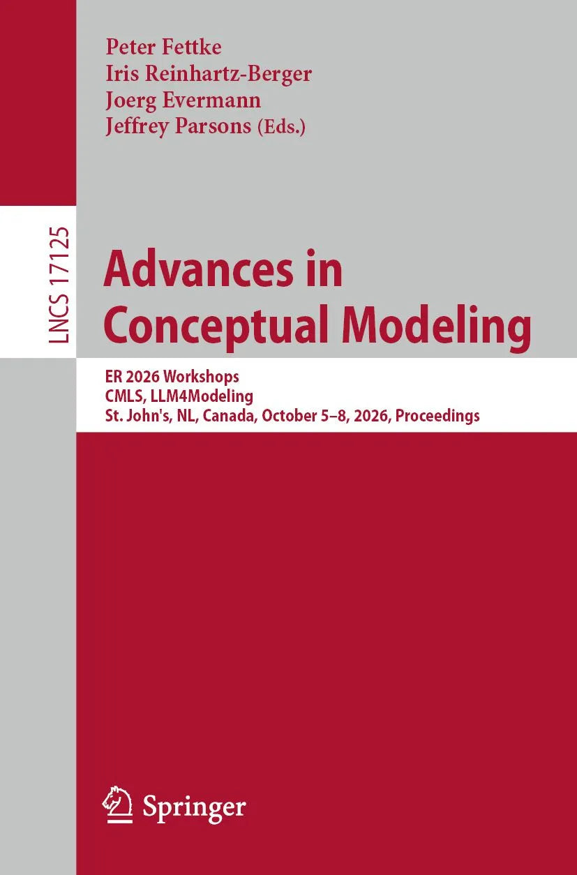 Cover: Advances in Conceptual Modeling (E-Book) von Peter Fettke