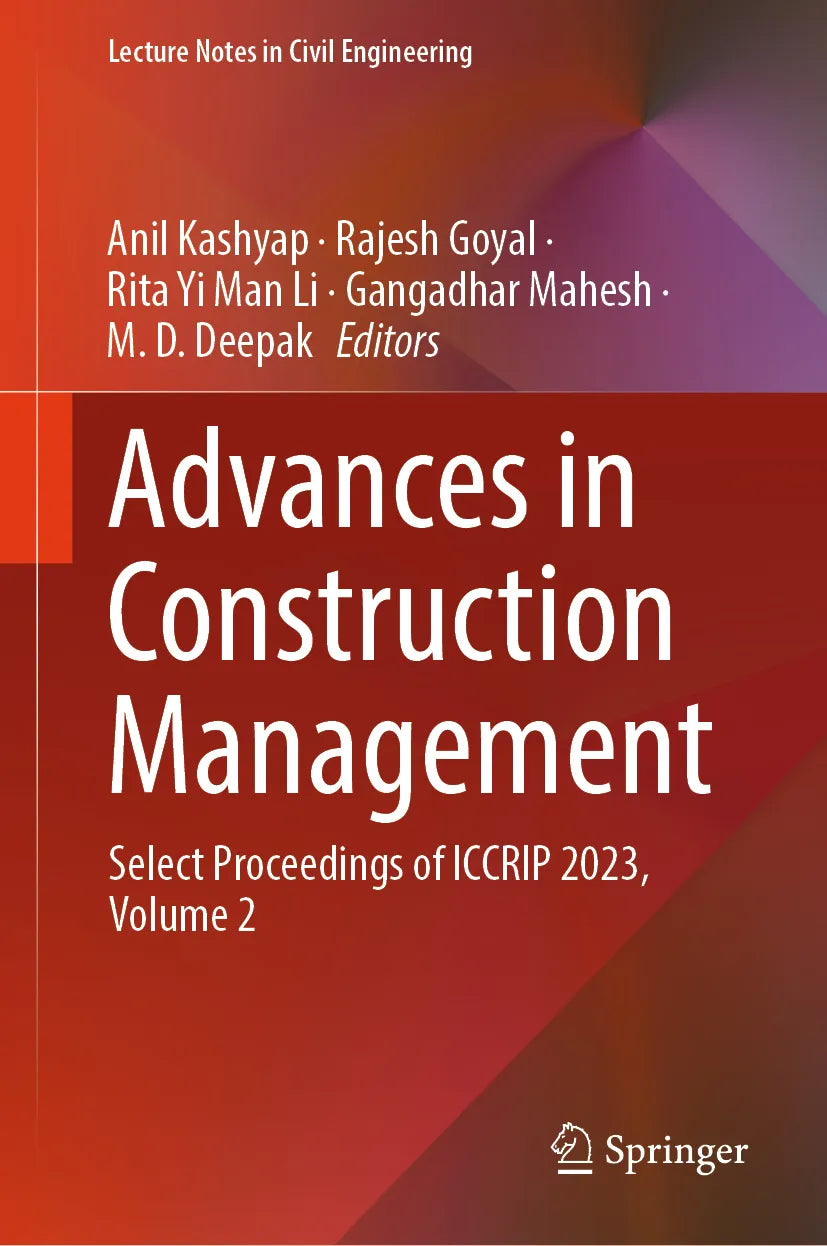 Cover: Advances in Construction Management (E-Book)