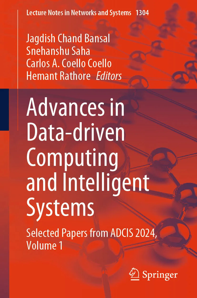 Cover: Advances in Data-driven Computing and Intelligent Systems (E-Book)