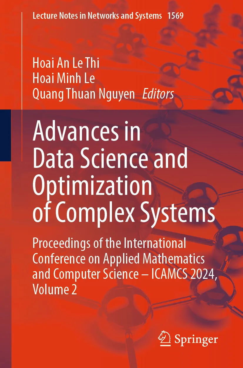 Cover: Advances in Data Science and Optimization of Complex Systems (E-Book)