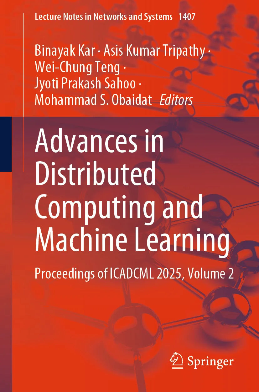 Cover: Advances in Distributed Computing and Machine Learning (E-Book)