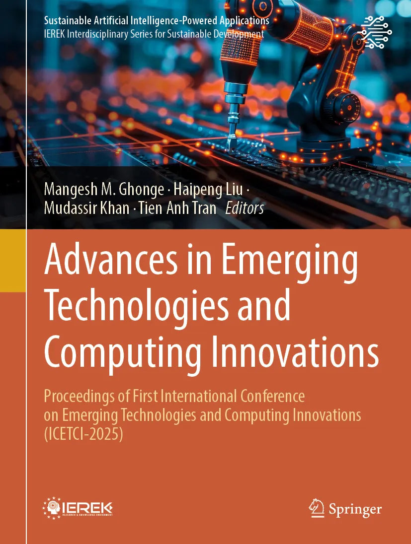 Cover: Advances in Emerging Technologies and Computing Innovations (E-Book)